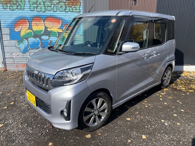 ekスペース カスタムの入庫です！安心の4WD！　両側電動スライドドアで小さなお子様がいるママに大人気！