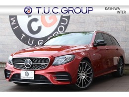 メルセデスAMG Eクラスワゴン E43 4マチック 4WD エアバラP PSR ベージュ革 ナビTV 2年保証