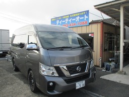 日産 NV350キャラバンマイクロバス SロングワイドHR スーパーロングワイドハイルーフ10人乗り