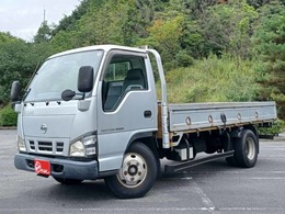 日産 アトラス 4.8 ハイキャブ ロング 高床 ディーゼル 3t積載 AT 荷台鉄板 サイド木板張替済