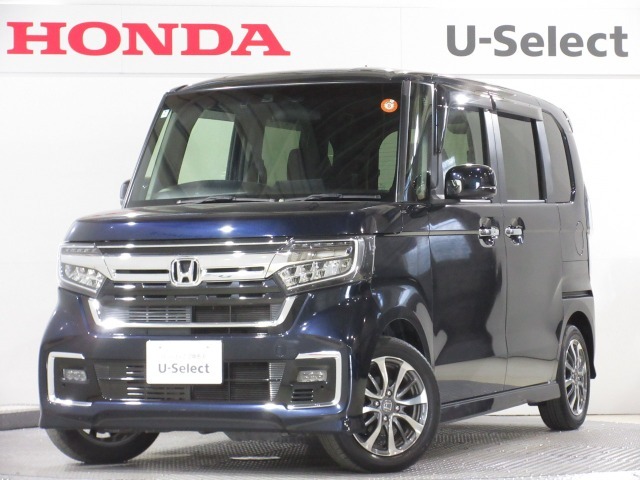 ワンオーナー車のN-BOXカスタム (L)が入庫です。2025年、24年、23年に当社自社工場にて法定点検を実施しております。過去の整備は整備記録簿での確認ができます。