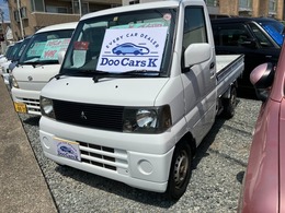 三菱 ミニキャブトラック 660 VX-SE エアコン付 4WD AT エアコン　パワステ 点検記録簿