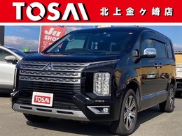 三菱 デリカD：5 2.2 P ディーゼルターボ 4WD 純正10インチSDナビ　両側パワースライド