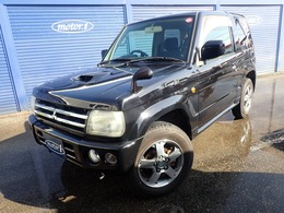 三菱 パジェロミニ 660 アクティブフィールド エディション 4WD ターボ　キーレス　純正HDDナビ　CD　ミュ