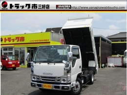 いすゞ エルフ 3.0ディーゼルT 3トンLゲートダンプ 4WD 衝突軽減ブレーキ　車線逸脱警報　坂道発進