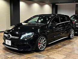 メルセデスAMG Aクラス A45 4マチック 4WD 後期モデル/黒本革シート