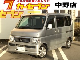 ホンダ バモス 660 G 4WD バックカメラ付オーディオ　エアコン　PW