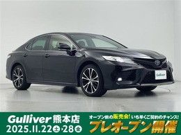 トヨタ カムリ 2.5 WS レザーパッケージ 純正ナビTV 黒革 シートヒーター BSM HUD