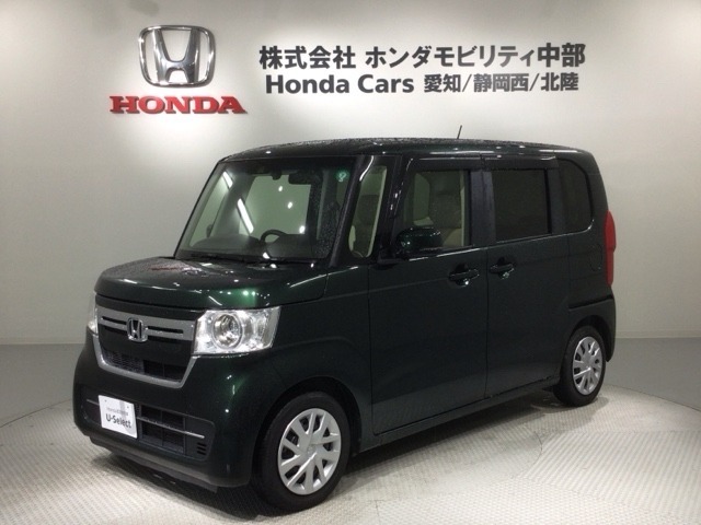 全国納車可 第三者機関証明書付 Honda SENSING 1年保証 ナビVXU-227NBI フルセグ Rカメラ CD録音 BTオ-ディオ DVD ドラレコ ETC装備のN-BOX Lターボ入庫！