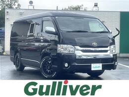 トヨタ ハイエース 2.7 GL ロング ミドルルーフ 4WD 純正SDナビTV 後席モニター Bカメ ETC 片PW