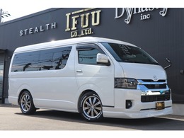 トヨタ ハイエース 2.7 GL ロング ミドルルーフ オットマン付クロスシート2脚3ナンバー10人