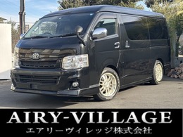 トヨタ ハイエース 2.7 GL ロング ミドルルーフ 社外ナビ/ベッドKIT/パワスラ/車検整備付き