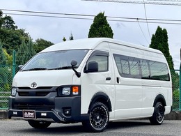トヨタ ハイエースバン 2.8 DX ワイド スーパーロング ハイルーフ ディーゼルターボ 角目フェイス JAOSフェンダー フロアパネル