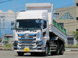 日野自動車 プロフィア 8.1t Lゲートダンプ　ハイルーフ 内寸-長474x幅219x高47