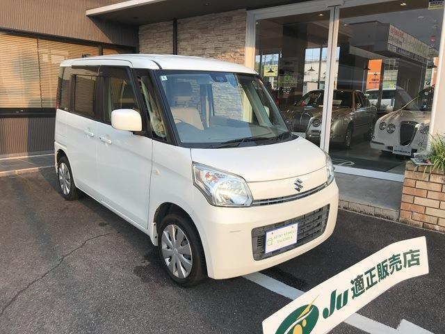 「スズキ スペーシアX　レーダーブレーキサポート装備車」が入庫しました。衝突の回避や衝突を軽減させるレーダーを搭載しています。