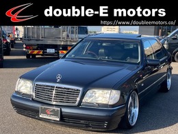 メルセデス・ベンツ Sクラス S500L ローダウン　サンルーフ　黒革シート