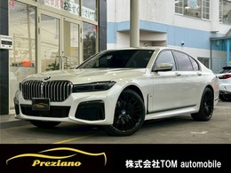 BMW 7シリーズ 740d xドライブ Mスポーツ ディーゼルターボ 4WD ユーザー買取車　後期型　サンルーフ　ブラ