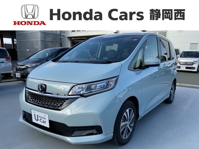 全国納車可 第三者機関証明書付 Honda SENSING 新車保証 試乗禁煙車 ナビVXM-237VFNi フルセグ Rカメラ CD録音 BTオ-ディオ DVD装備のフリード+ハイブリッド G入庫！