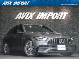 メルセデスAMG Cクラスワゴン C43 4マチック (BSG搭載モデル) 4WD MP202301 パノラマSR 赤黒革 HUD MBUX 禁煙車 D車