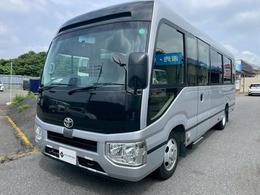 トヨタ コースター GX　R5年式　原動機型式 1GD　EDSS装着車 補助ステップ付スライドドア　ETC2.0