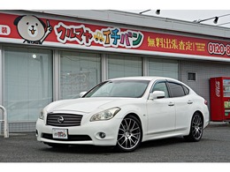 日産 フーガ 3.7 370GT FOUR Aパッケージ 4WD レイズホムラ20インチ 黒本革 HDDナビTV B