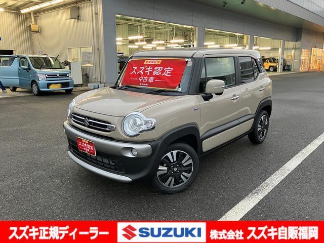 ＜令和7年式＞　キャラバンアイボリーパール。ヤリスクロス・ヴェゼルなどをお探しの方！カワイイのにカッコイイ！コンパクトSUV【XBEE HYBRID MZ】はいかがですか？