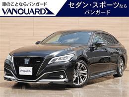 トヨタ クラウン ハイブリッド 2.5 RS アドバンス 後期 ムーンルーフ TRDエアロ 黒革シ