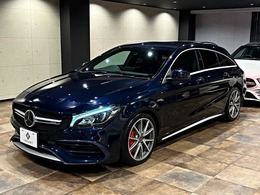 メルセデスAMG CLAシューティングブレーク CLA 45 4マチック 4WD 純正OP-AMGパフォーマンスエグゾーストS