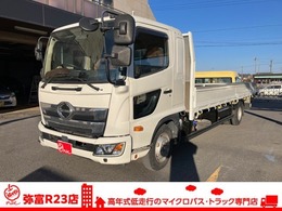 日野自動車 レンジャー 平ボディ エアサス　ベット付　3.05t　荷台長さ6200