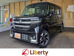 スズキ スペーシア 660 カスタム ハイブリッド XS 届出済未使用車 両側電動ドア 衝突軽減B