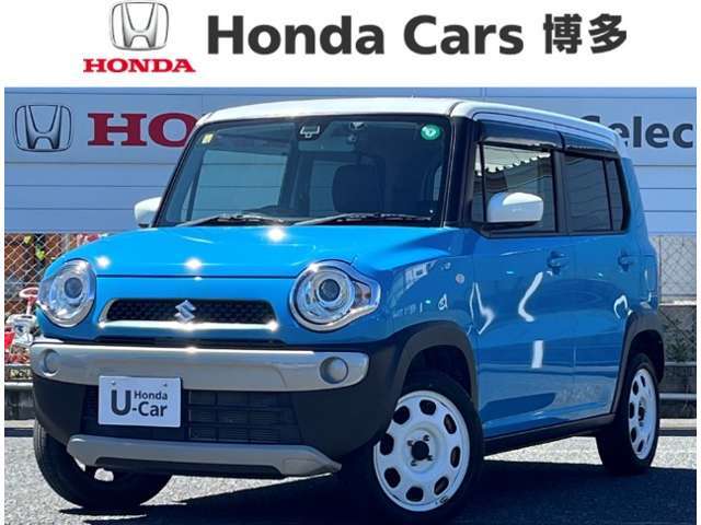 「ハスラー」入荷致しました☆　中古車も安心してご購入頂ける環境が整っております♪　U+Select担当の「大田芳正、蒲生真也、岩谷拓朗」が確りとサポート致します！