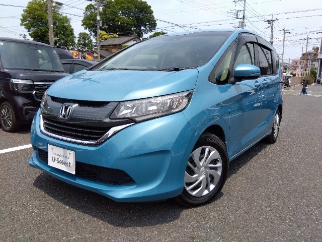 フリード（G・ホンダセンシング）が入庫です。当社で下取りしたお車になります。こちらは1年の保証付！延長保証もお付けすることが出来ます。
