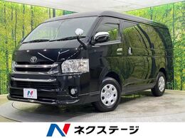 トヨタ ハイエース 2.7 GL ロング ミドルルーフ 4WD モデリスタエアロ　10人乗　電動スライドド