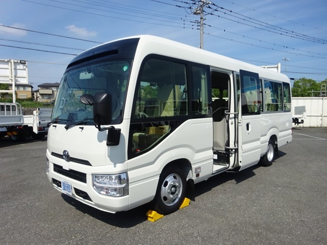 トヨタ コースター 24人乗り マイクロバス LX ロング 6速AT 2025