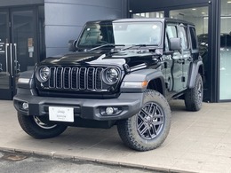 ジープ ラングラー アンリミテッド スポーツ 4WD 2025年登録未使用車　12.3インチモニター