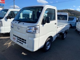 ダイハツ ハイゼットトラック 660 スタンダード スマートアシスト 非装着車 3方開 4WD エアコン付き　パワステ付き　4WD