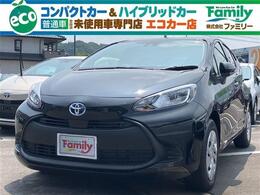 トヨタ アクア 1.5 X Bカメラ 衝突被害軽減B　登録済未使用車 ア