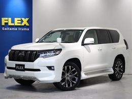 トヨタ ランドクルーザープラド 2.7 TX 4WD 純正エアロ　メッキ部マットブラック　新品