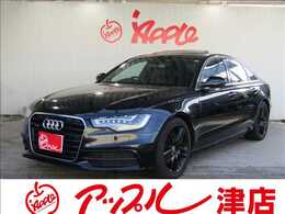 アウディ A6 2.8 FSI クワトロ Sラインパッケージ 4WD サンルーフ　純正AWブラック塗装　純正ナビ