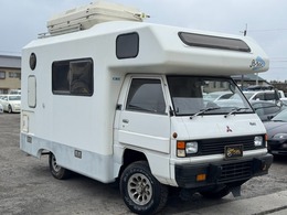 三菱 デリカトラック キャンピング 4WD S-L039G改 タイベル交換済み ETC