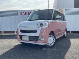 ダイハツ ムーヴキャンバス 660 ストライプス Gターボ 衝突回避支援ブレーキ・両側電動スライドド