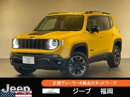 ジープ レネゲード トレイルホーク 4xe 4WD 元デモカー LEDヘッドライト プラグインハ