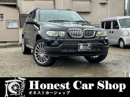 BMW X5 3.0i 2アクスルレベルコントロール 4WD 本革シート　フルセグTV　サンルーフ　ETC