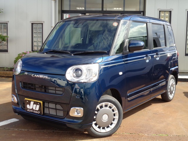 R7年式ムーヴキャンバス セオリーG 4WD入荷しました！届出済未使用車です！