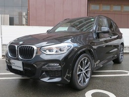 BMW X3 xドライブ20d Mスポーツ ディーゼルターボ 4WD Wサンルーフ　純正OP20AW　黒ハーフレザー