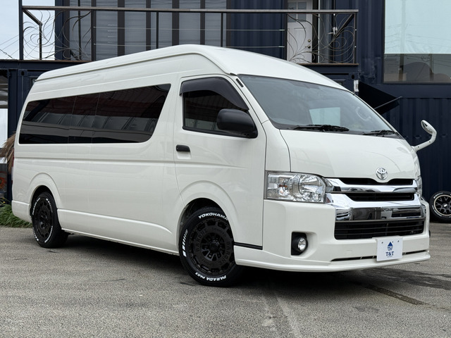 ハイエースバン・スパロンワイドハイルーフ・GLパッケージが入荷いたしましたトランポにも車中泊にもお仕事にも使い方はオーナー様次第です