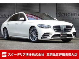 メルセデス・ベンツ Sクラス S500 4マチック ロング AMGライン (ISG搭載モデル) 4WD リヤコンフォートパッケージ　リヤエンター