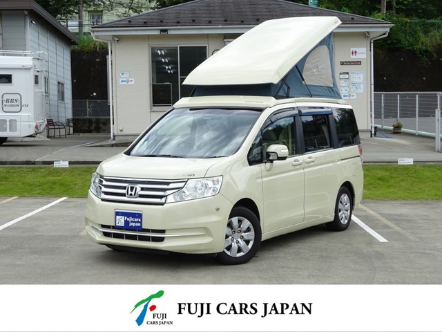 H26年　ステップワゴン　ホワイトハウス　フリーデッキ　入庫しました。