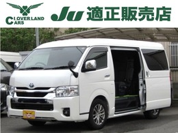 トヨタ ハイエース 2.7 GL ロング ファインテックツアラー 禁煙車/1オ-ナ-/セ-フティセンス/両側電動