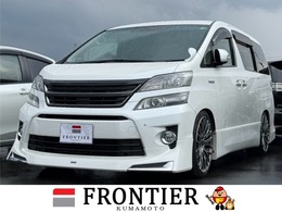 トヨタ ヴェルファイアハイブリッド 2.4 ZR 4WD モデリスタエアロ　後席モニタ　両側PSD
